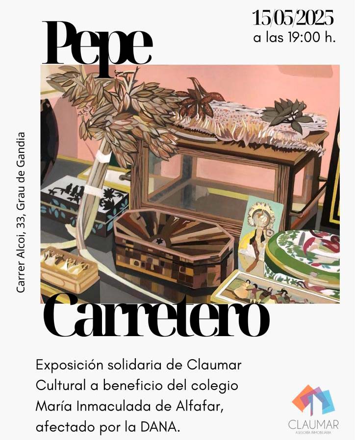 Exposición solidaria Claumar en Gandía