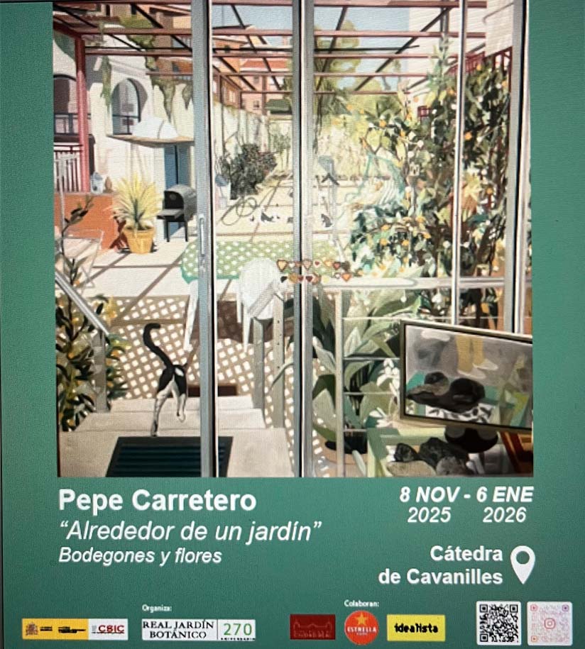 Exposición en el Real Jardín Botánico: Alrededor de un jardín. Bodegones y flores