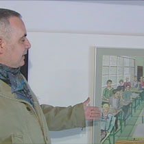 Presentación de la exposición en el Castillo de Sta. Catalina en Cádiz